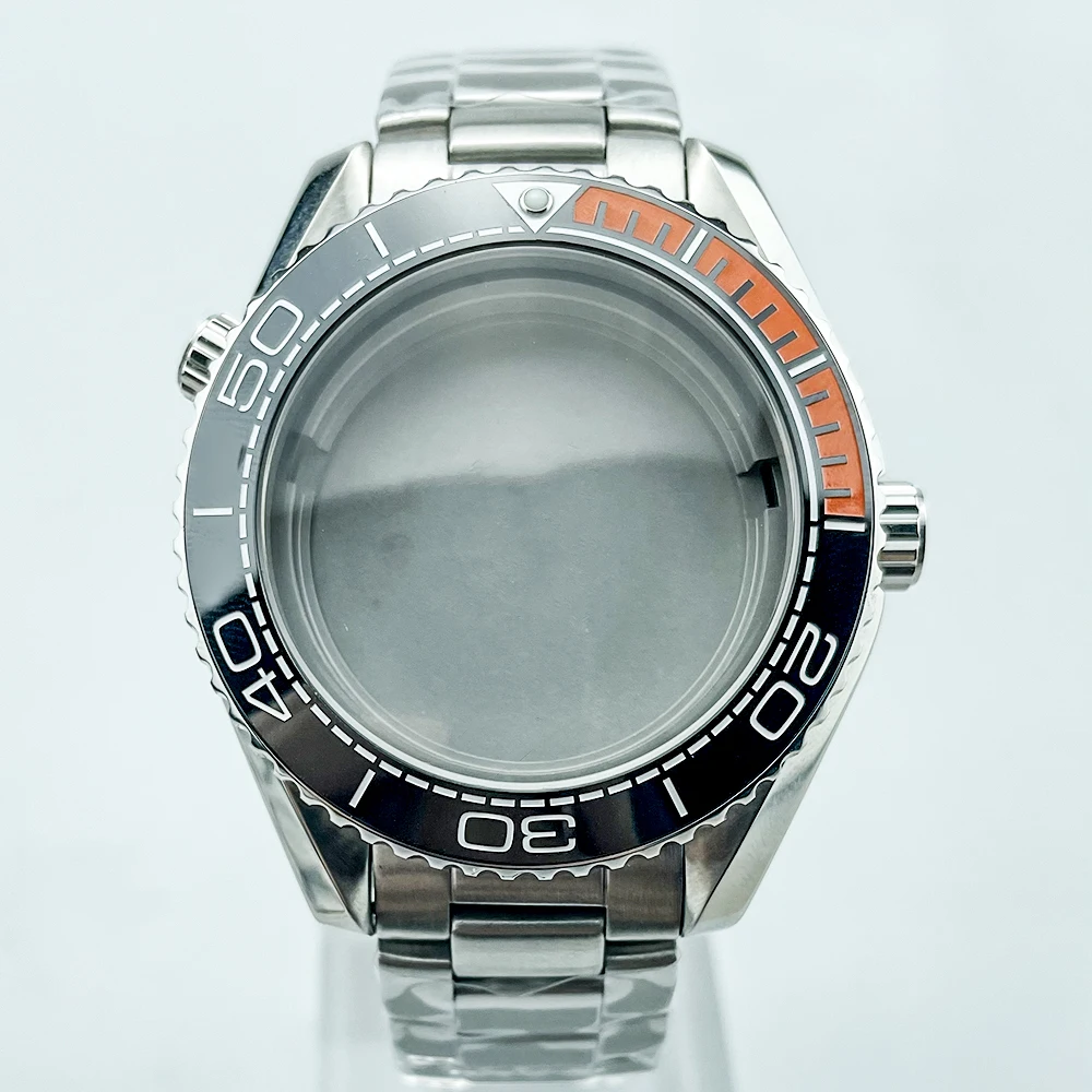 Stainless Bracelet Diver - 43,5 mm duikhorlogekast met roestvrijstalen armband