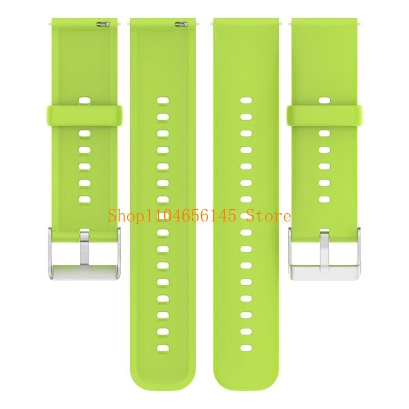 Silicone Watch Band 22Mm - 652F Flexibele 22 mm siliconen armband