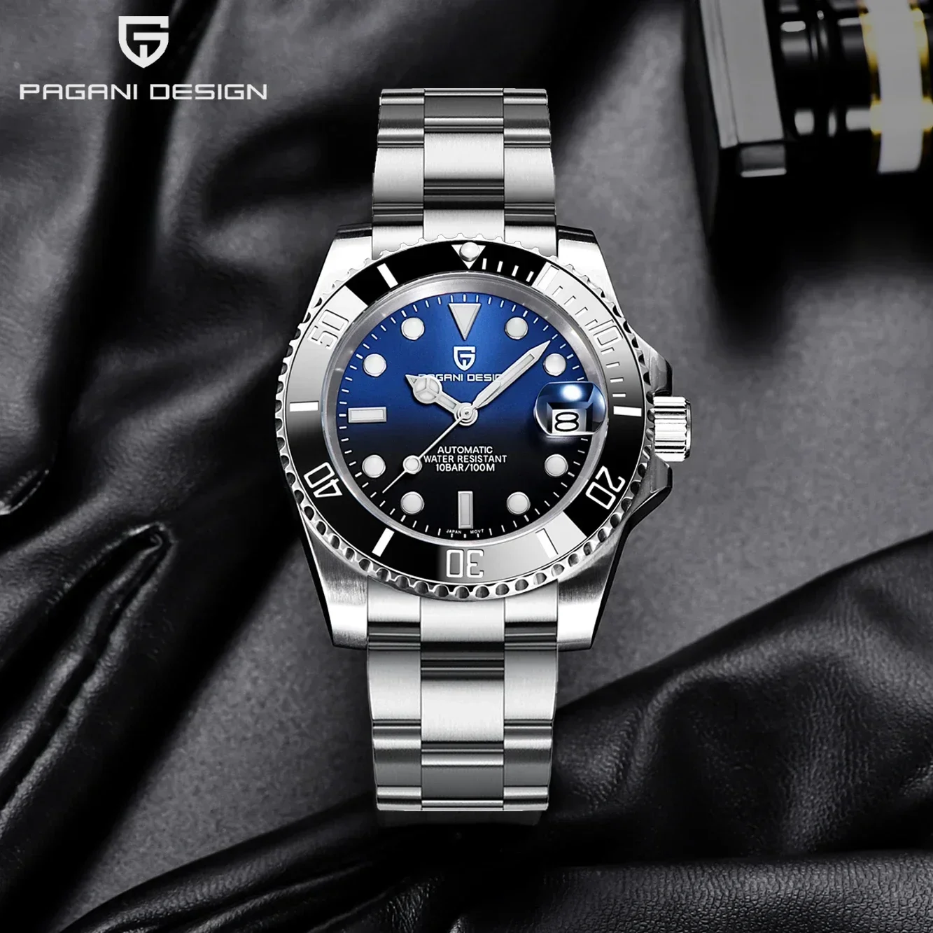 Rolex Watch Submariner - PAGANI DESIGN 2026 Nieuw Luxe Saffier