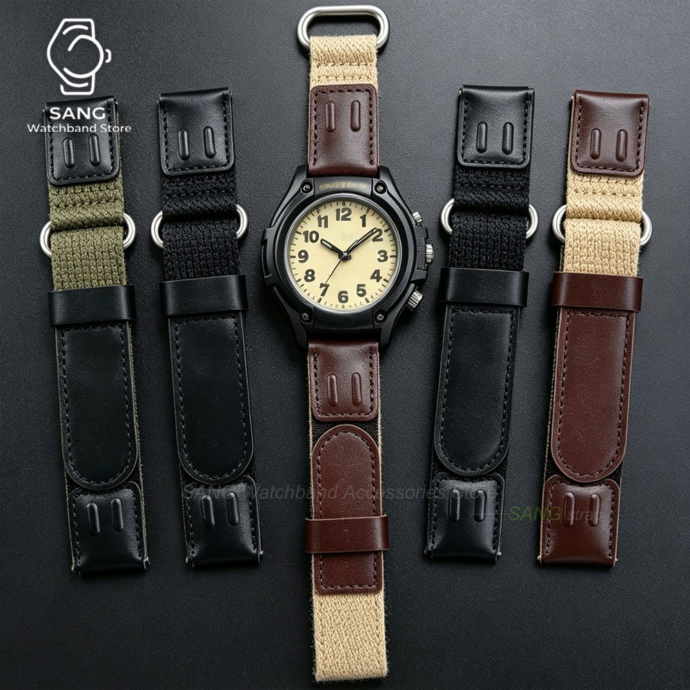 Tropic Strap Vintage - 19mm 20mm 22mm Snelkoppeling Nylon Horlogebanden