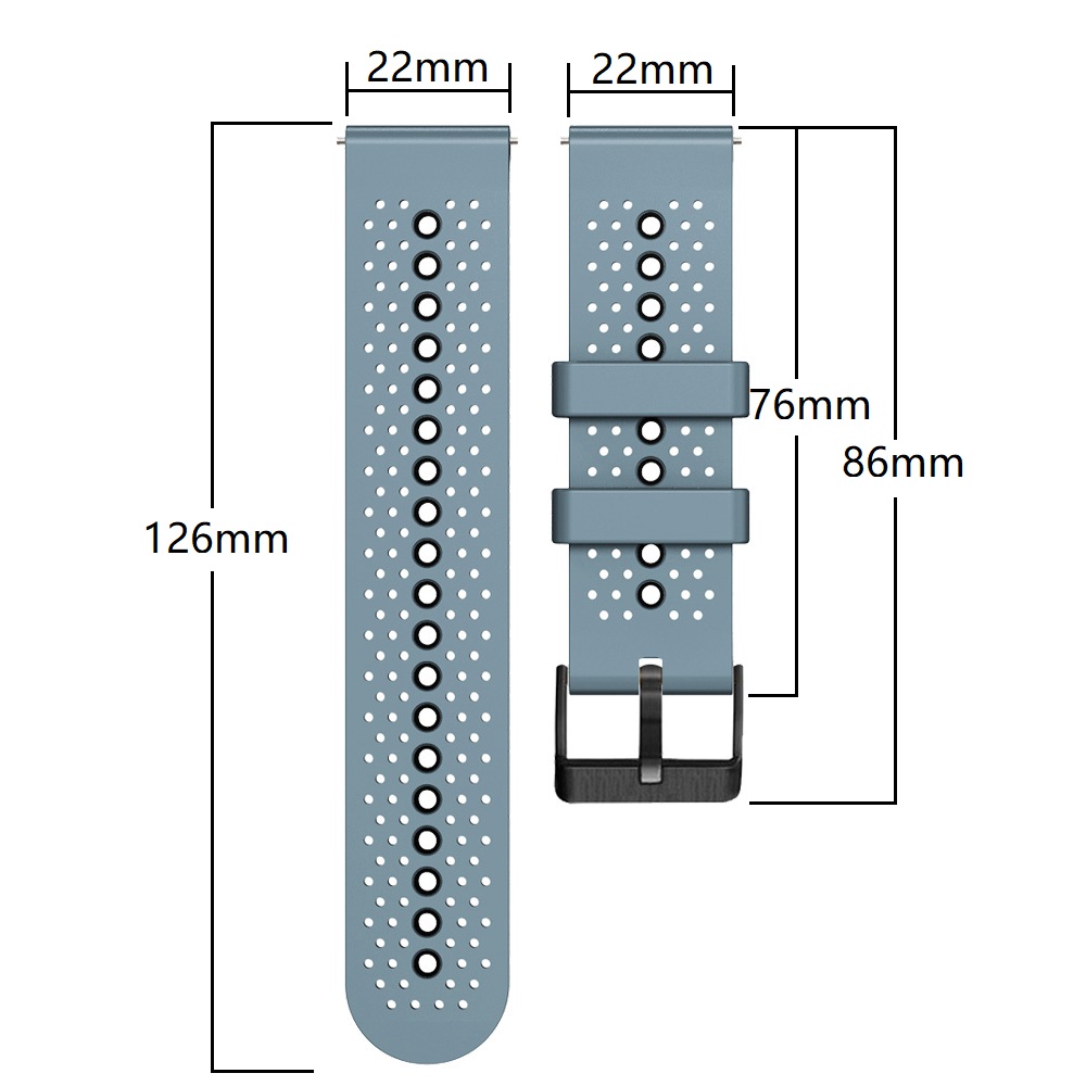 22 mm band voor HONOR Watch 6  - Silicone Watch Band 22Mm recensie en prijs
