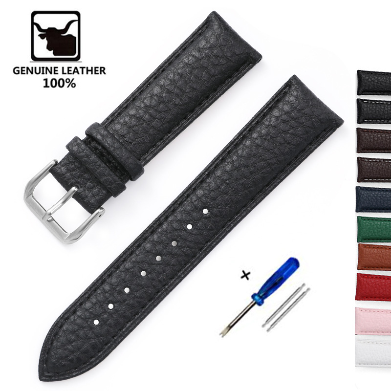 Litchi Patroon Zacht Lederen H - Suede Strap Watch recensie en prijs