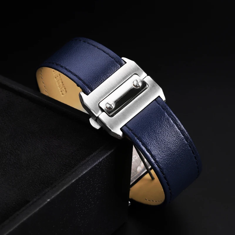 Echte lederen horlogeband voor - Cartier Watch Santos recensie en prijs