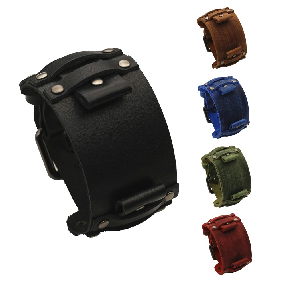 Punk lederen horlogeband voor  - Tropic Strap Vintage recensie en prijs