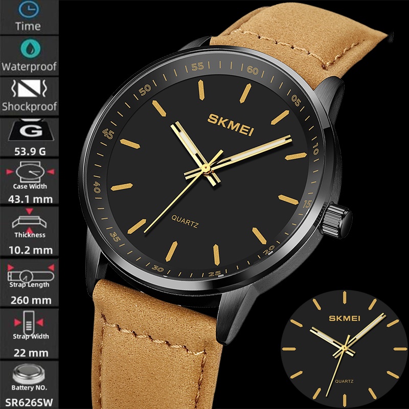 Skmei originele merk quartz ho - Suede Strap Watch recensie en prijs